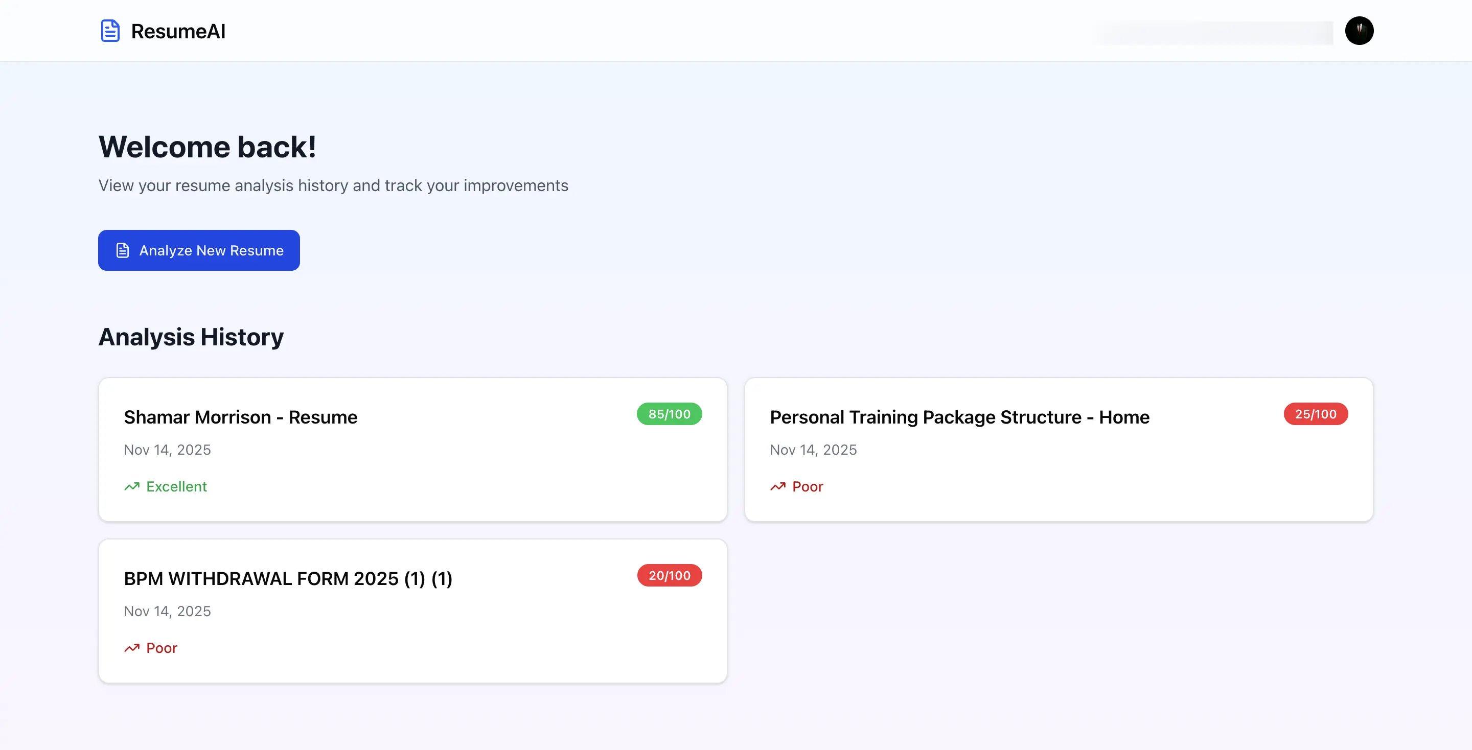 ResumeAI - Resume Analyzer
